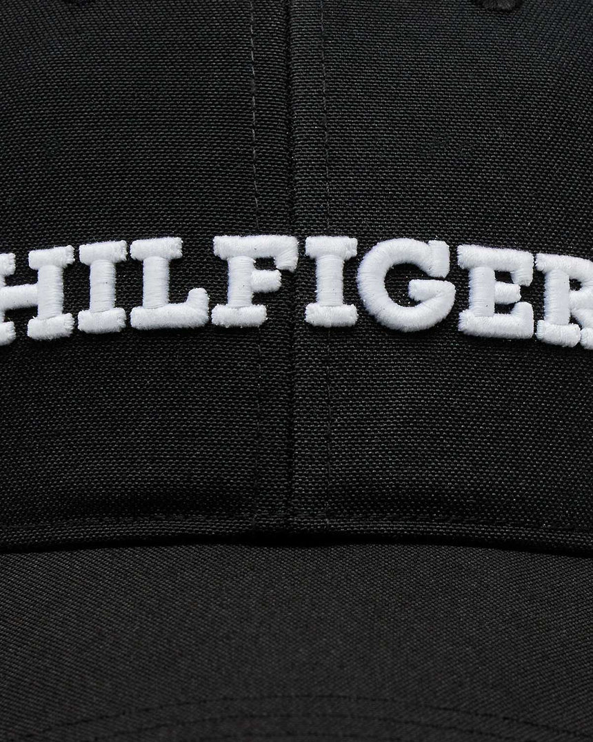 Tommy Hilfiger Monotype Canvas Şapka Blue