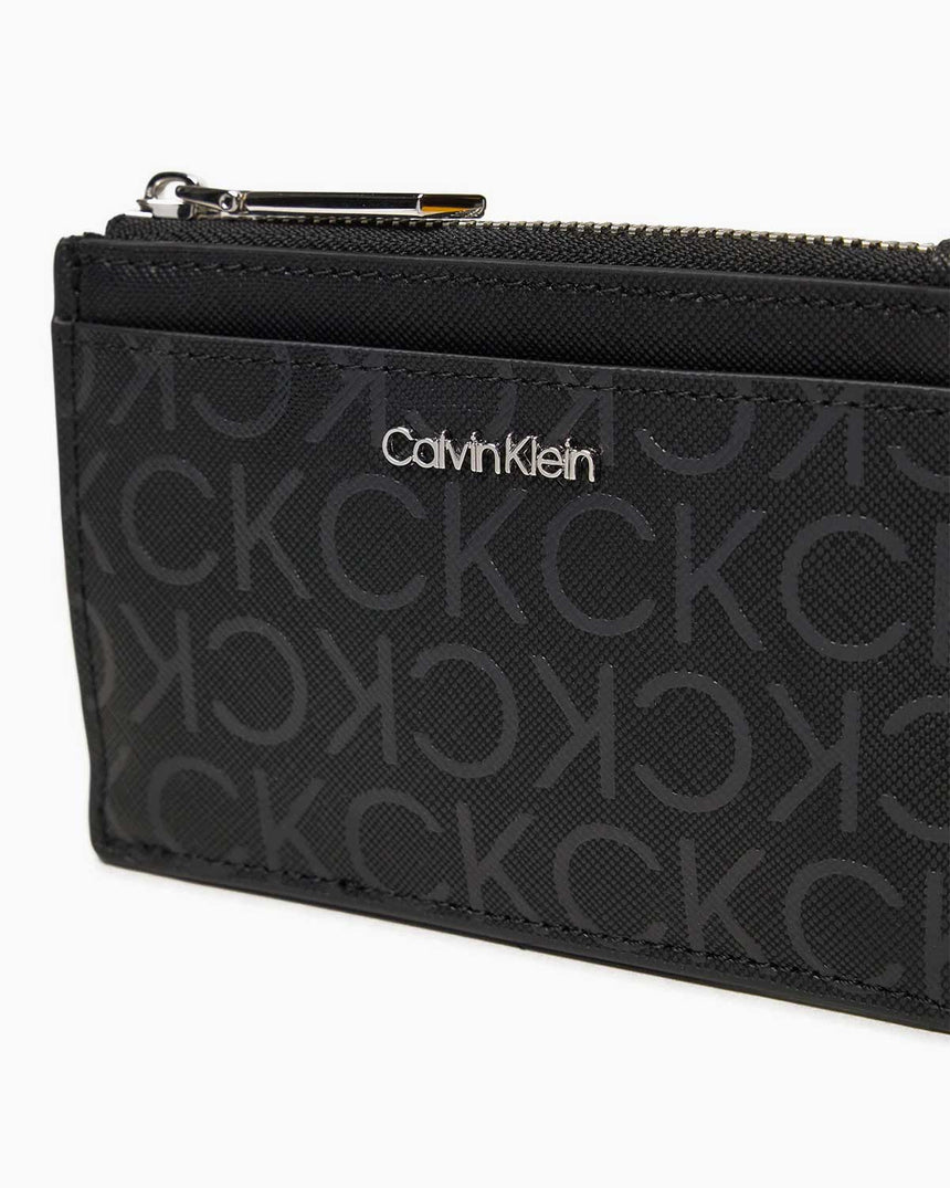 Calvin Klein Must Cardholder Monogram Kartlık Black Monogram