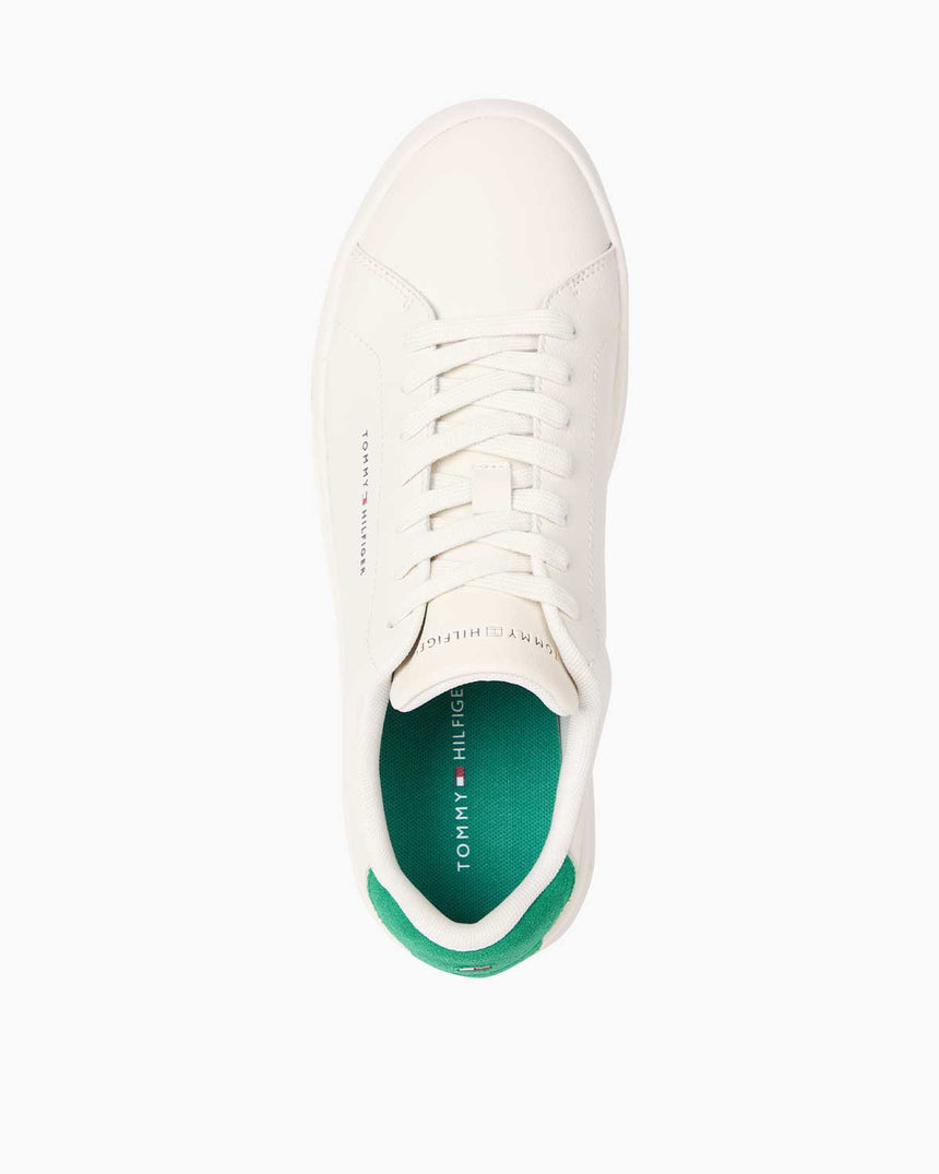 Tommy Hilfiger Court Detail Essential Sneaker Alabaster