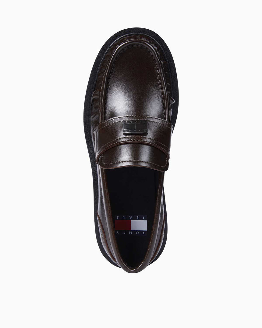 Tommy Jeans Loafers Casual Ayakkabı Timber Brown