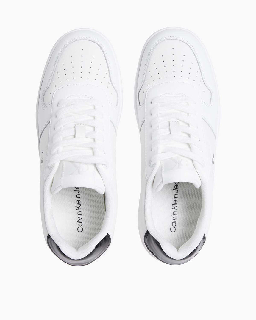 Calvin Klein Basket Cupsole Low Top Sneaker Bright White/Black