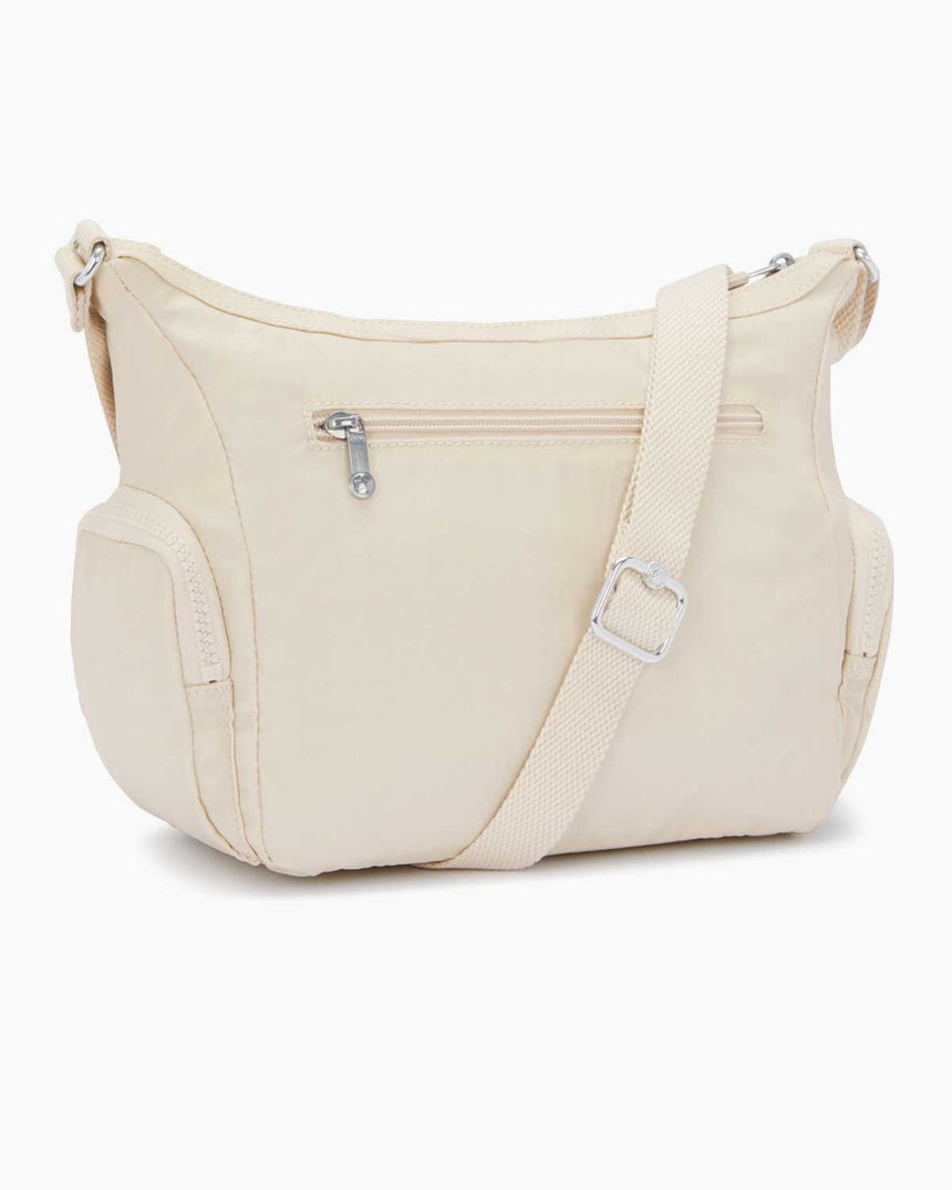 Kipling Gabbie S Kadın Omuz Çantası Beige Pearl