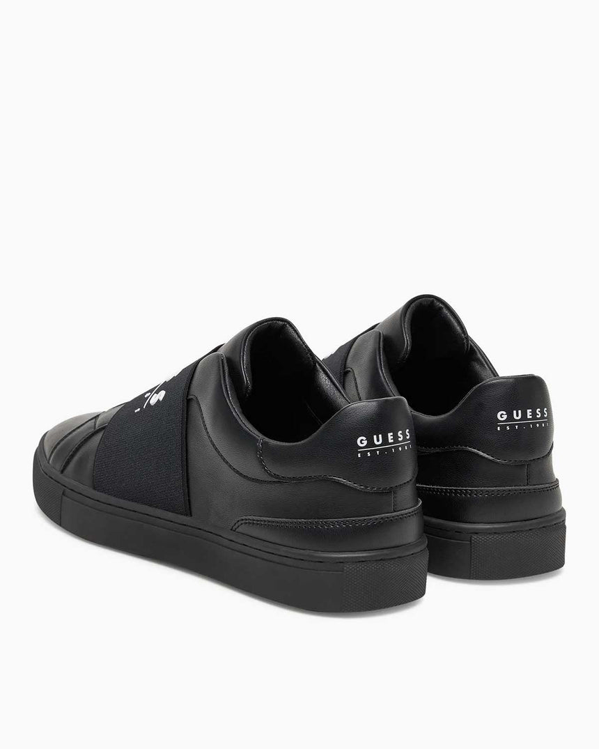 Guess Tosli Ön Logo Detaylı Sneaker Black/Black