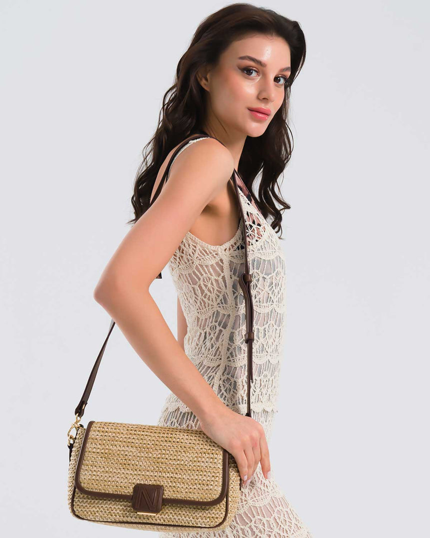 Nautica El Çantası Bej - Açık Kahve