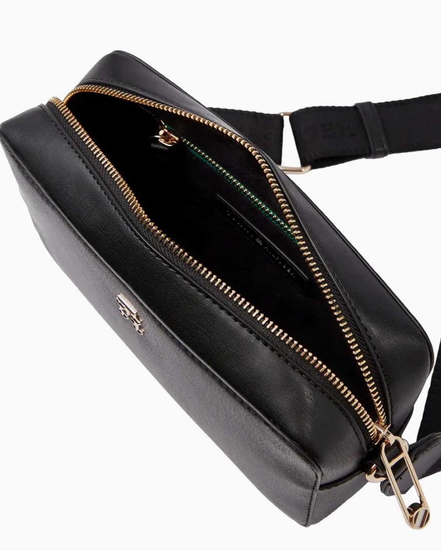 Tommy Hilfiger Monotype Mini Cüzdan Detaylı Çapraz Askılı Çanta