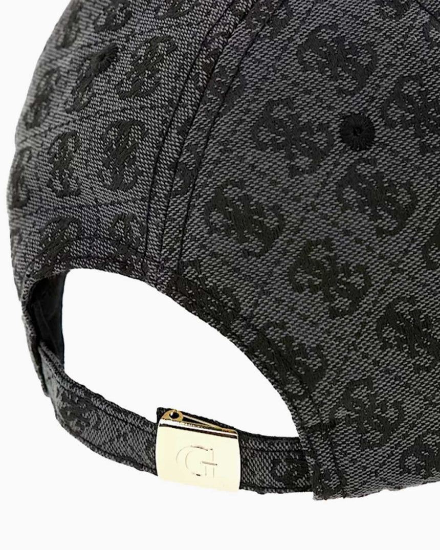 Guess Access Kadın Baseball Şapka Coal Logo