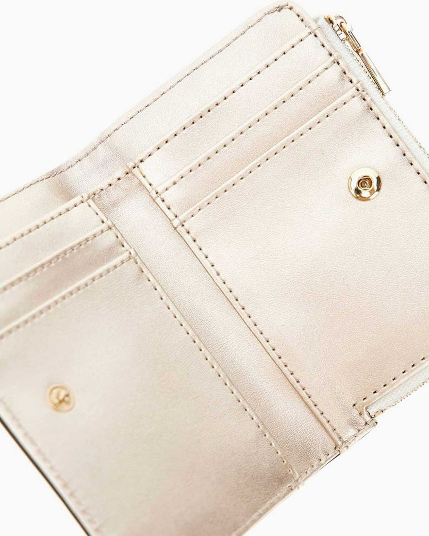 Guess Arlena Monogram Logolu Cüzdan White Logo