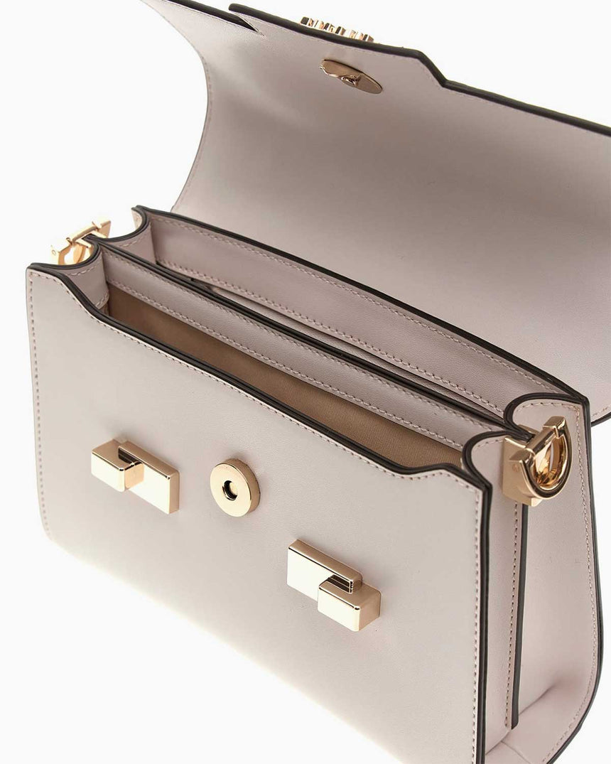 Guess Eco Handle Flap Mini Kapaklı El Çantası Bone