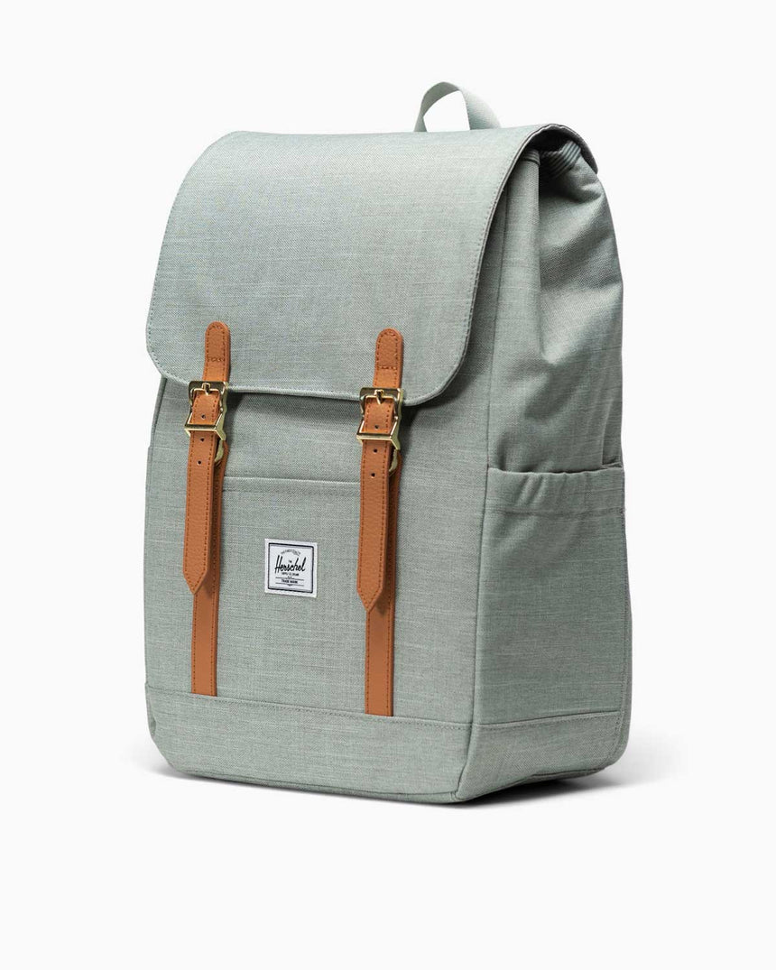 Herschel Retreat Small Backpack Sırt Çantası Iceberg Green Crosshatch
