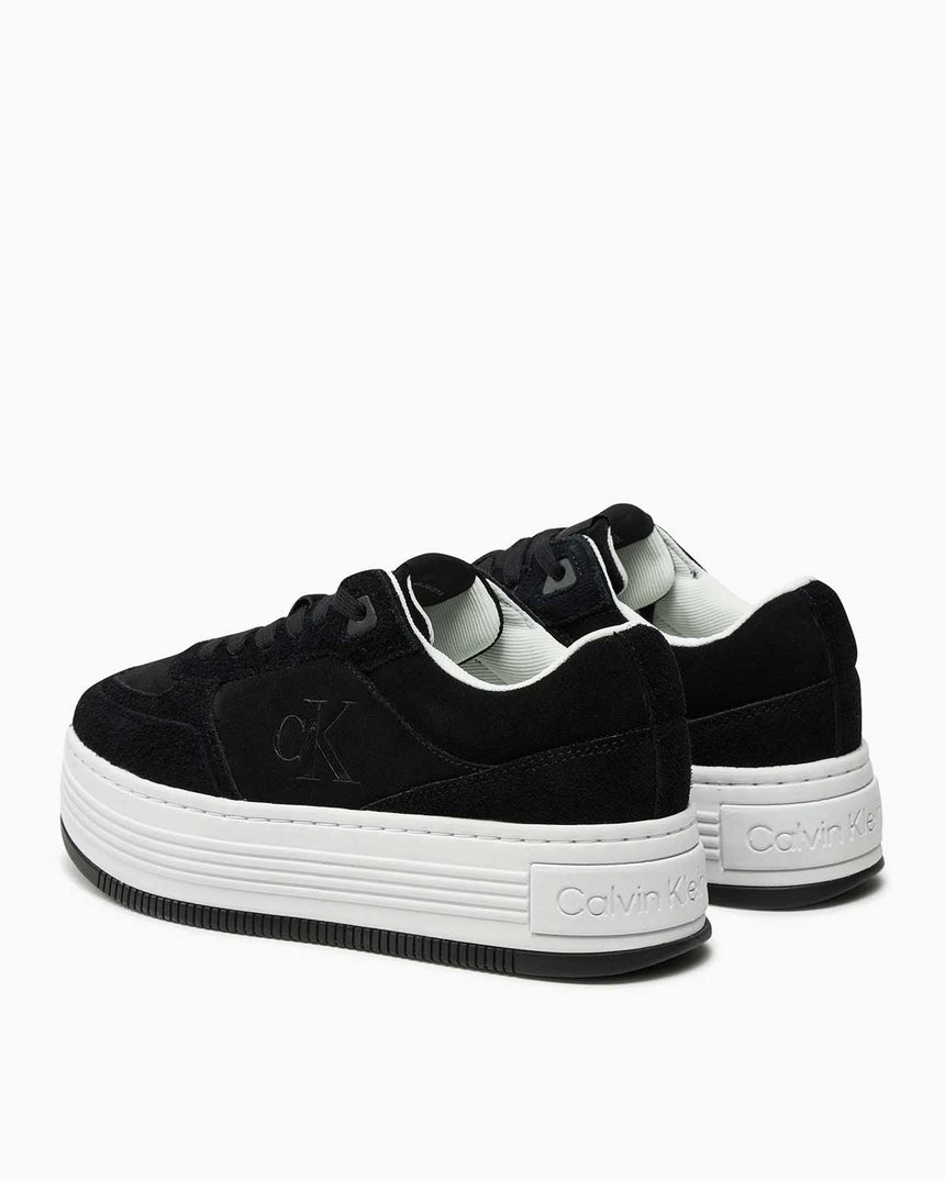 Calvin Klein Jeans Bolf Platform Lace Up Sneaker Black/Bright White
