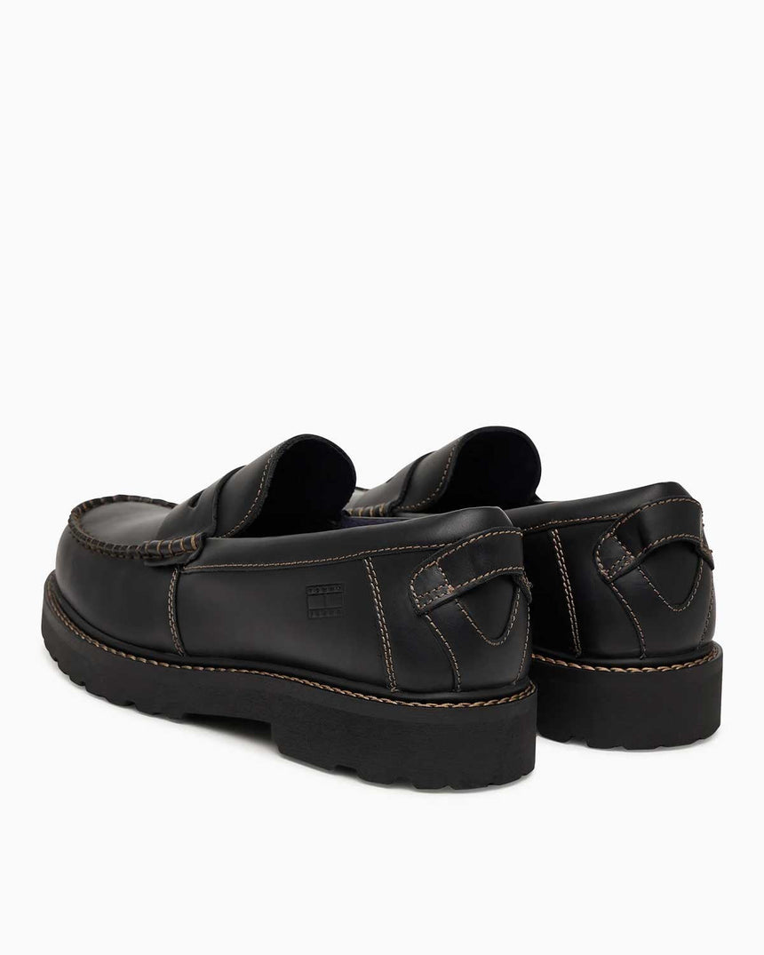 Tommy Hilfiger Archive '01 Erkek Loafer Black