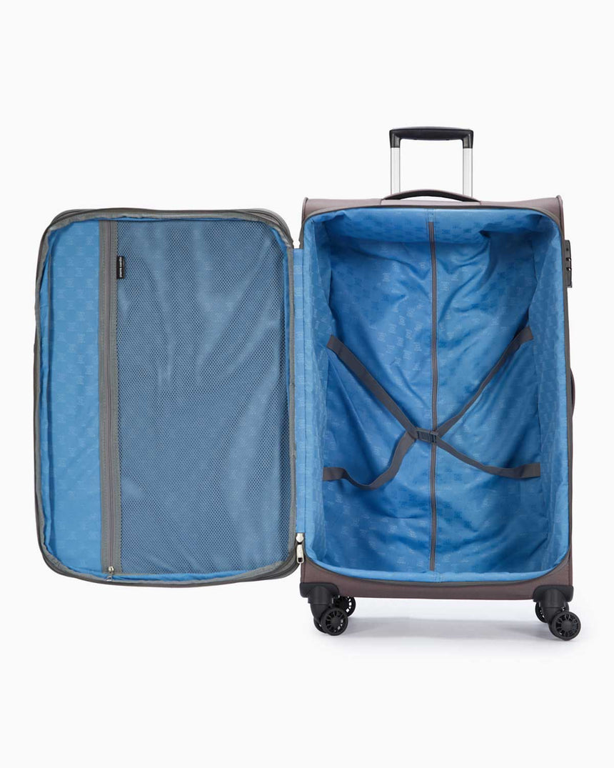 Pierre Cardin Kumaş Büyük Boy Valiz Antrasit