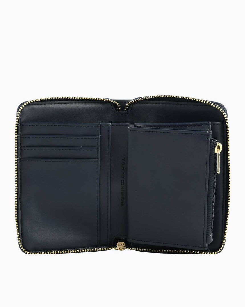 Tommy Hilfiger Fresh Zip Around Wallet Cüzdan Space Blue