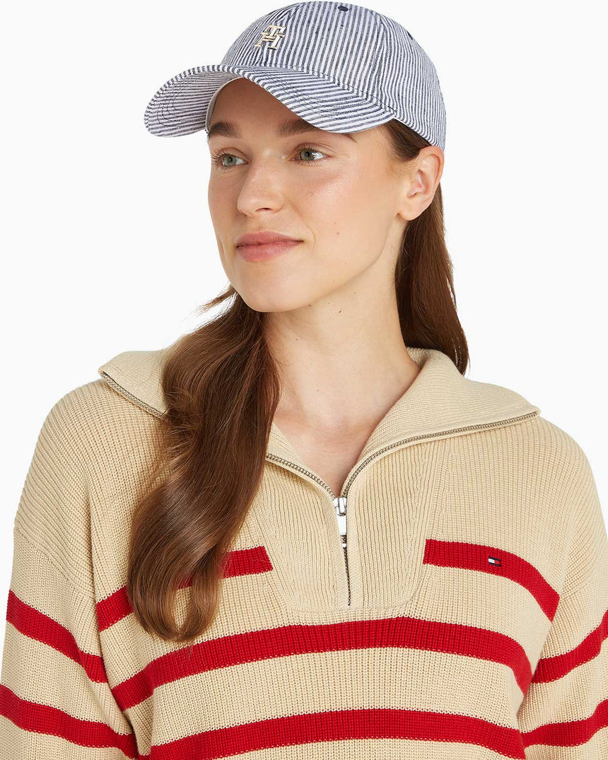 Tommy Hilfiger Premium Beach Şapka Space Blue