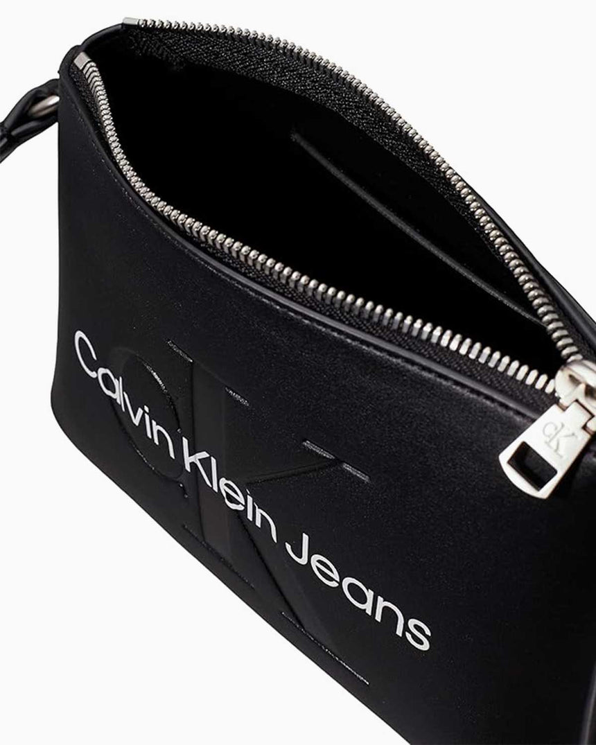 Calvin Klein Jeans Sculpted Camera Pouch Çapraz Askılı Çanta Fashion Black