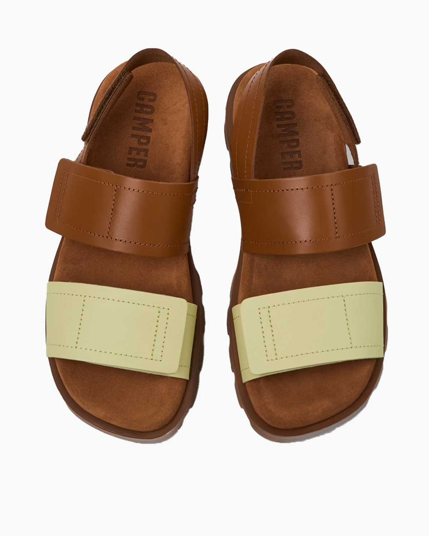 Camper Brutus Sandalet Bej - Taba