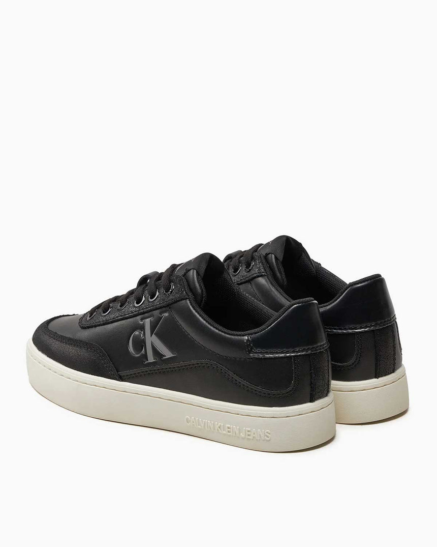 Calvin Klein Jeans Classic Cupsole Low Top Sneakers Triple Black