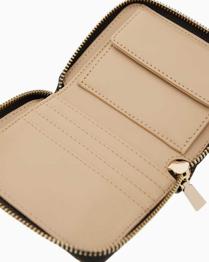 Guess Laurel Slg Logo Baskılı Cüzdan Brown Logo