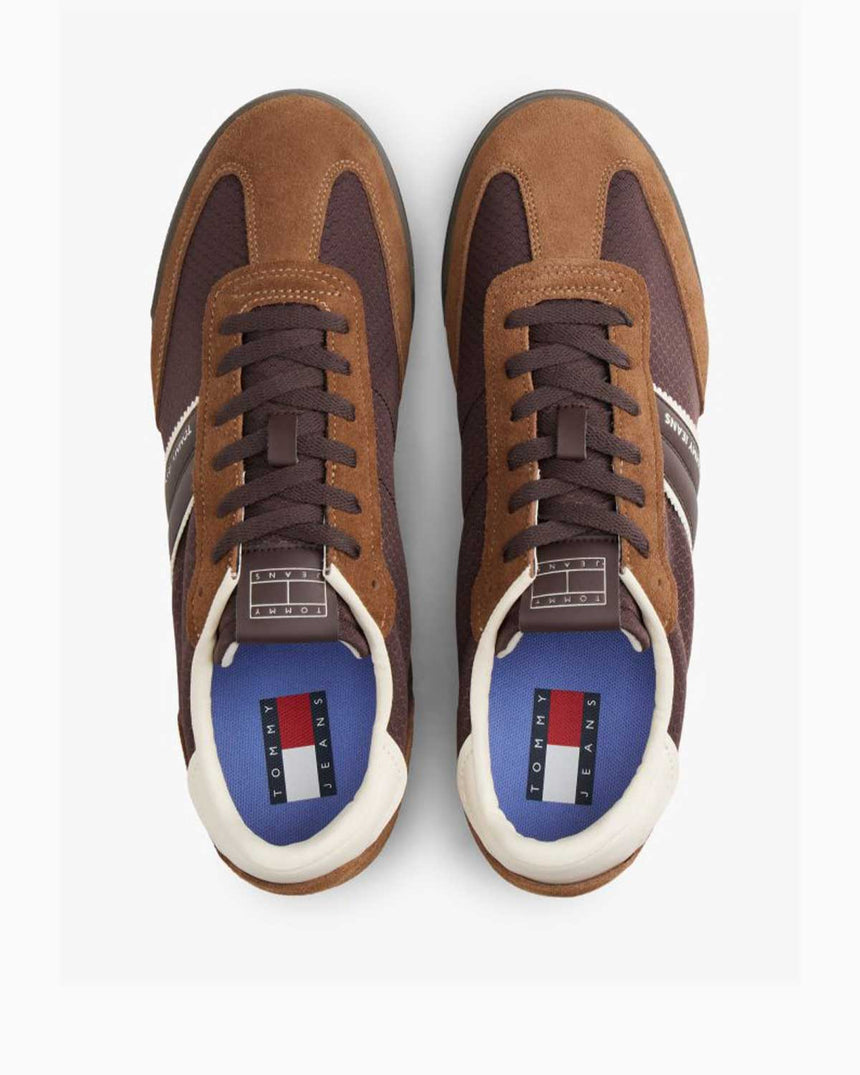 Tommy Hilfiger Alphacleat Retro Runner Kışlık Erkek Sneaker Cracked Earth