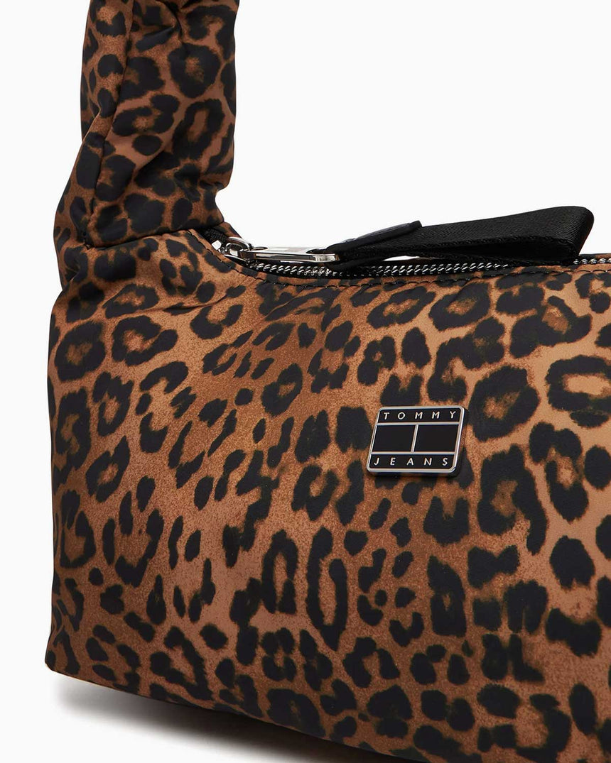 Tommy Hilfiger Urban Leo Kadın Omuz Çantası Leopard Print