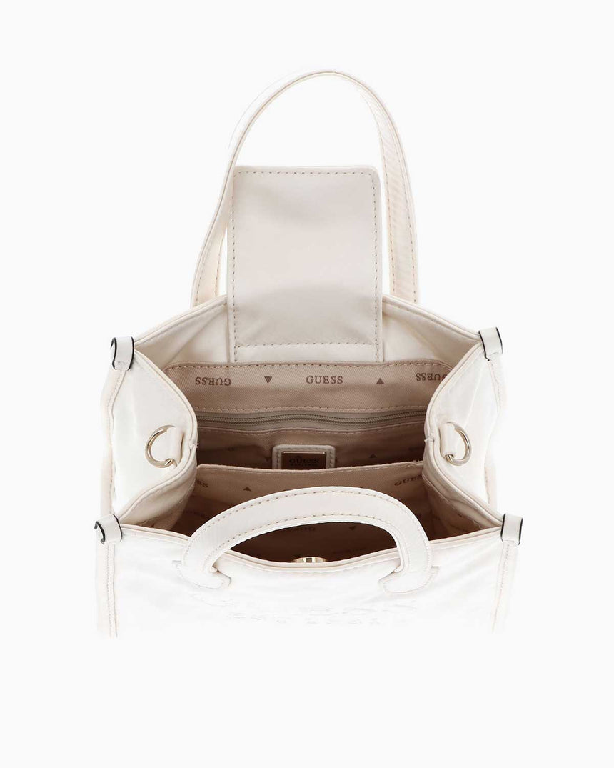 Guess Silvana Monogram Baskılı El Çantası