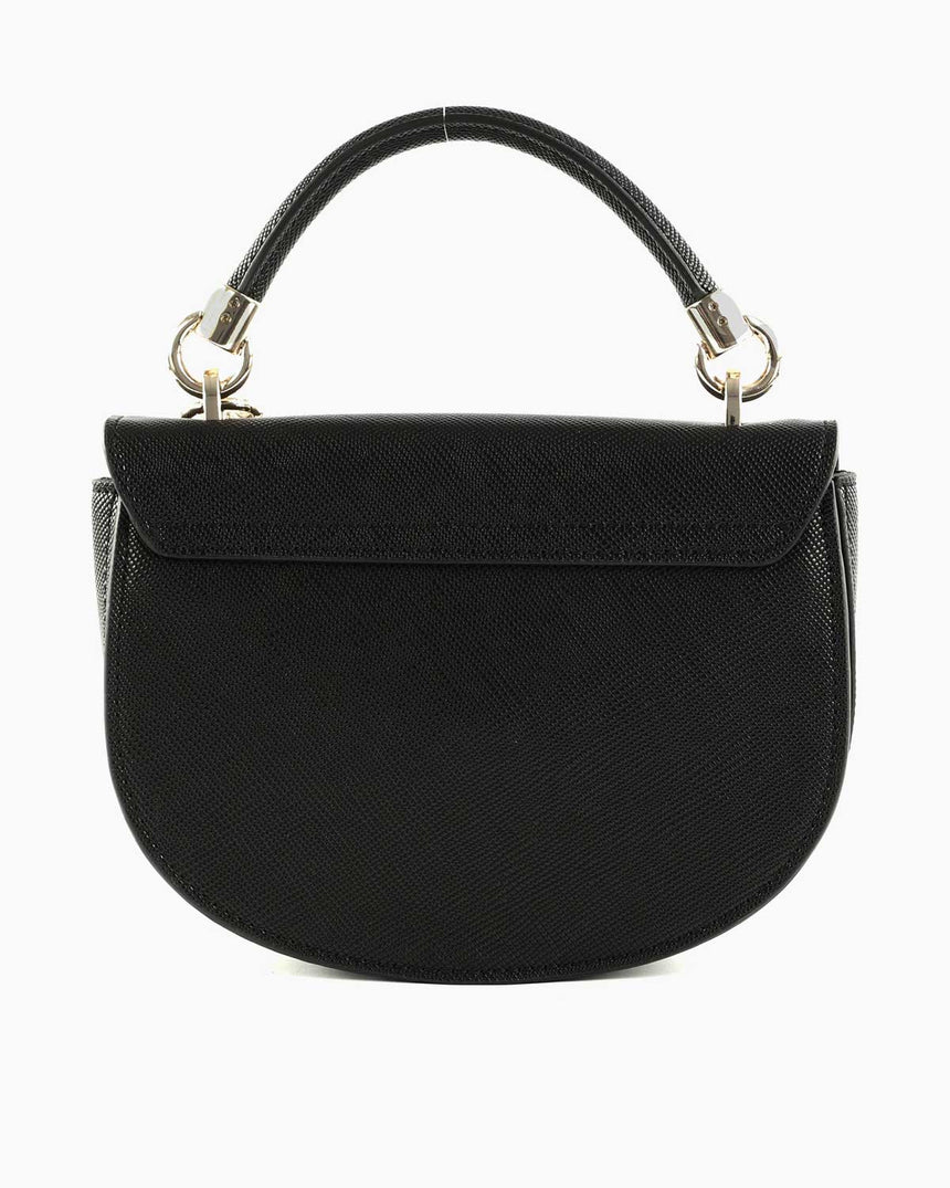 Guess Saddle Mini Aksesuarlı El Çantası Black