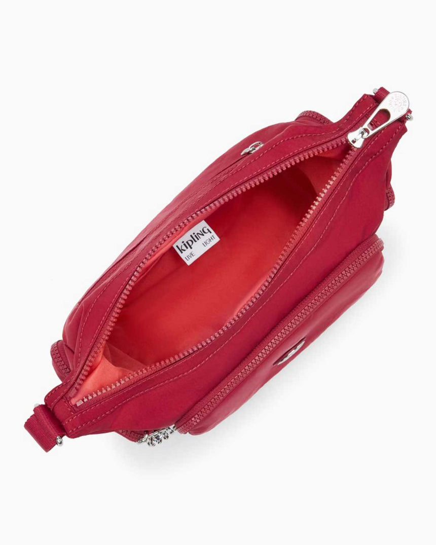 Kipling Gabbie S Basic Elevated Çapraz Askılı Çanta Red Wine