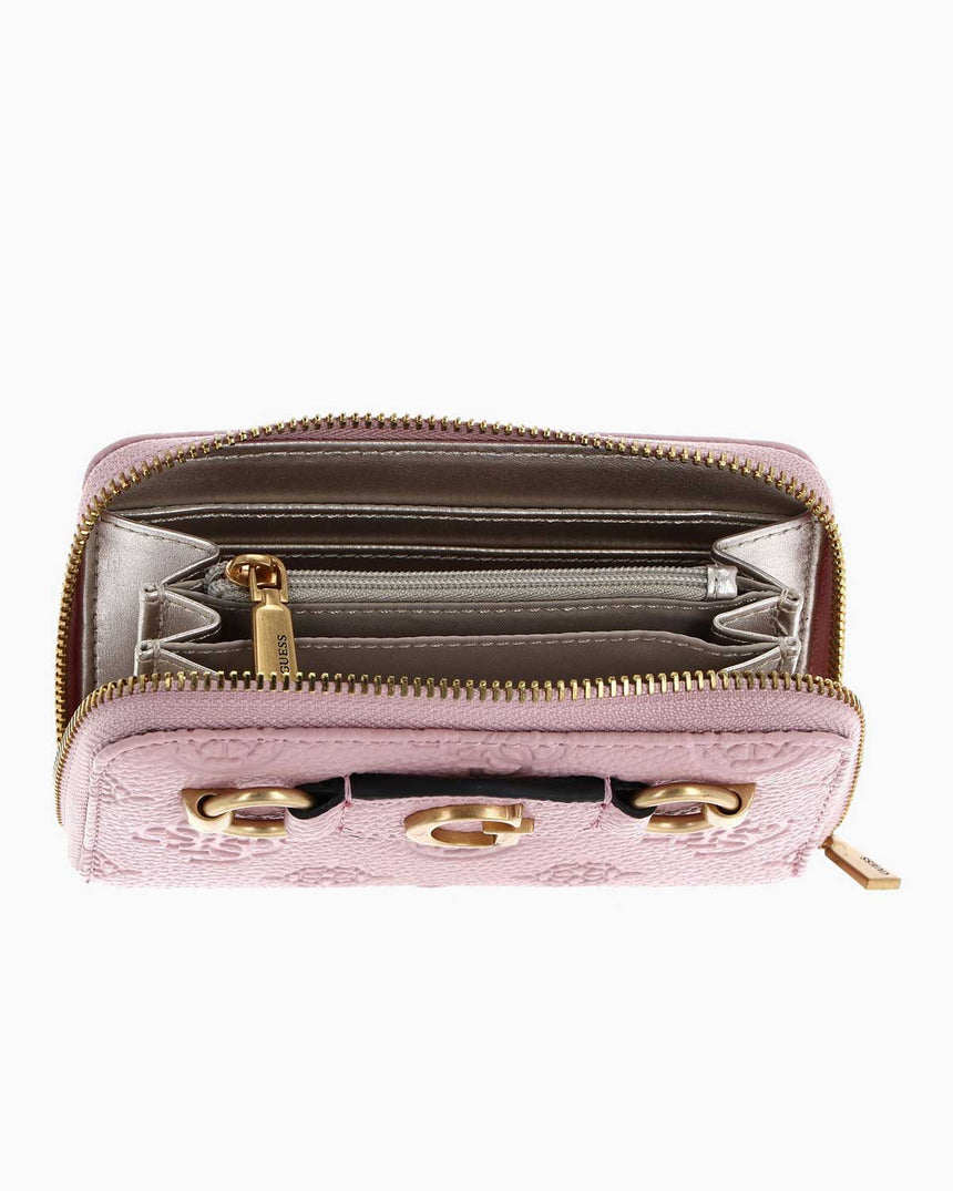 Guess Peony Medium Logolu Cüzdan Apricot Rose Logo