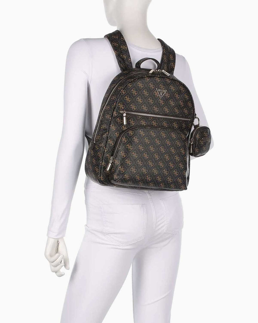 Guess Access Power Play II Kadın Sırt Çantası Brown Logo