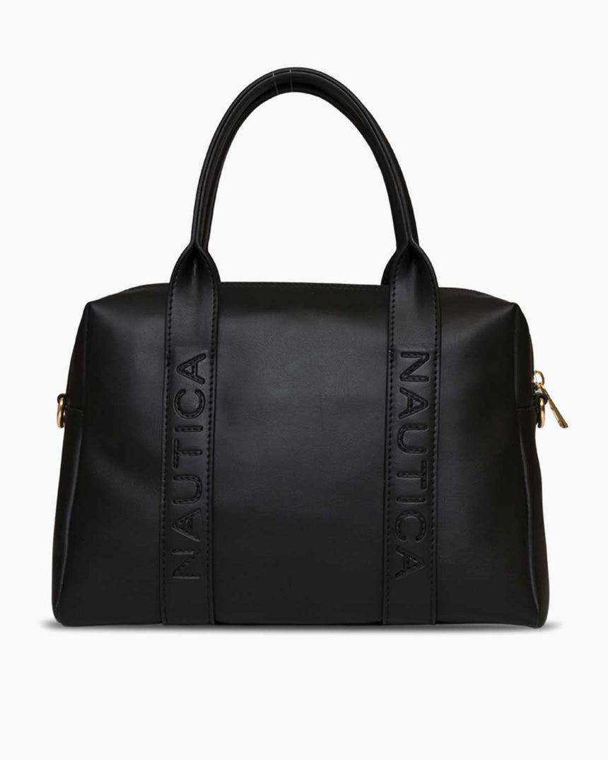 Nautica Logolu El Çantası Siyah