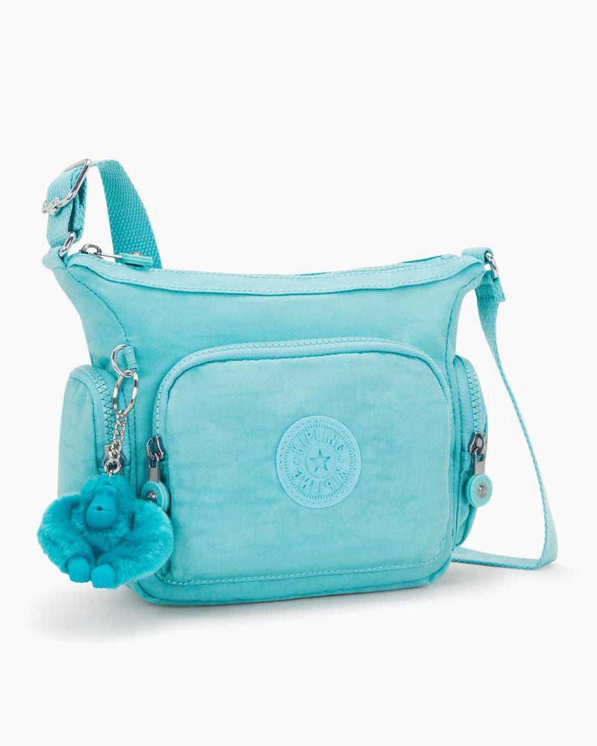 Kipling Gabbie Mini Çapraz Askılı Kadın Çantası Deepest Aqua