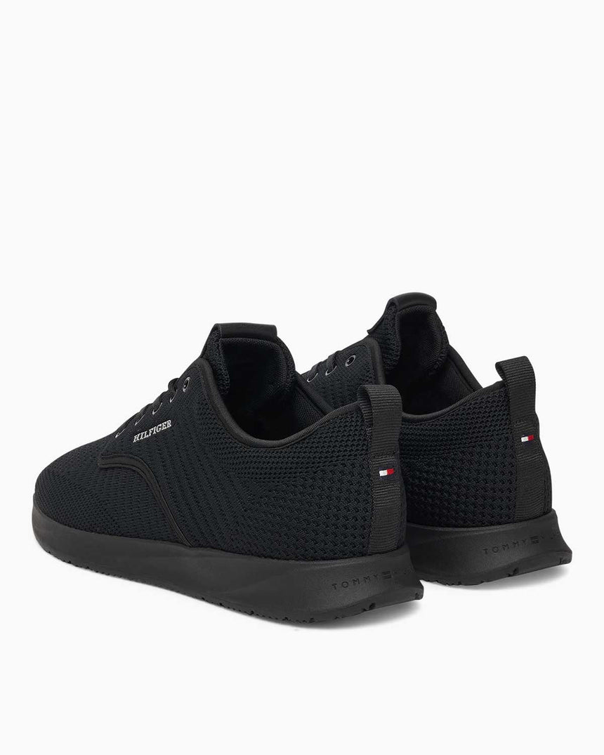 Tommy Hilfiger Newport 3D Premium Örgü Erkek Sneaker Black