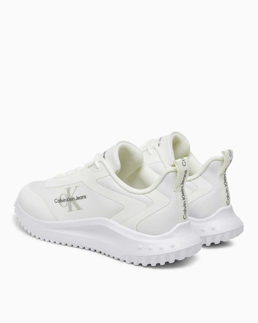 Calvin Klein Eva Runner Low Lace Mix Sneakers Triple Bright White