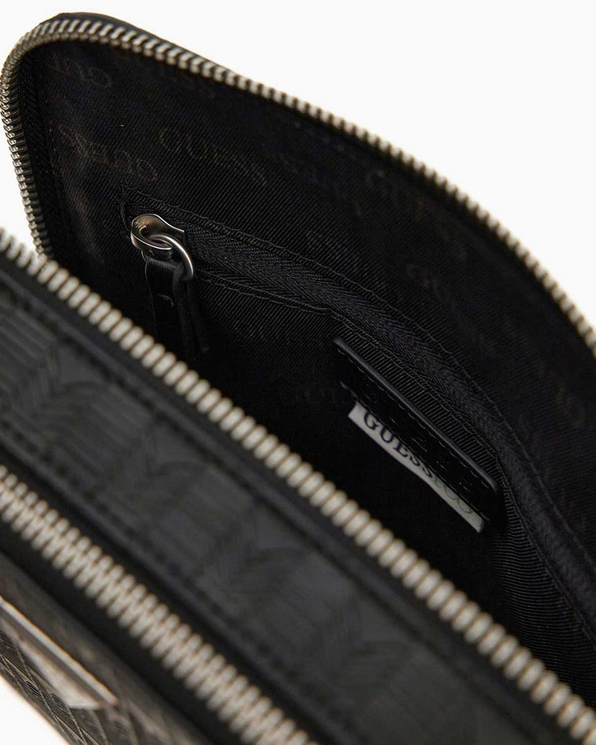 Guess Torino Rounded Çapraz Askılı Çanta Black