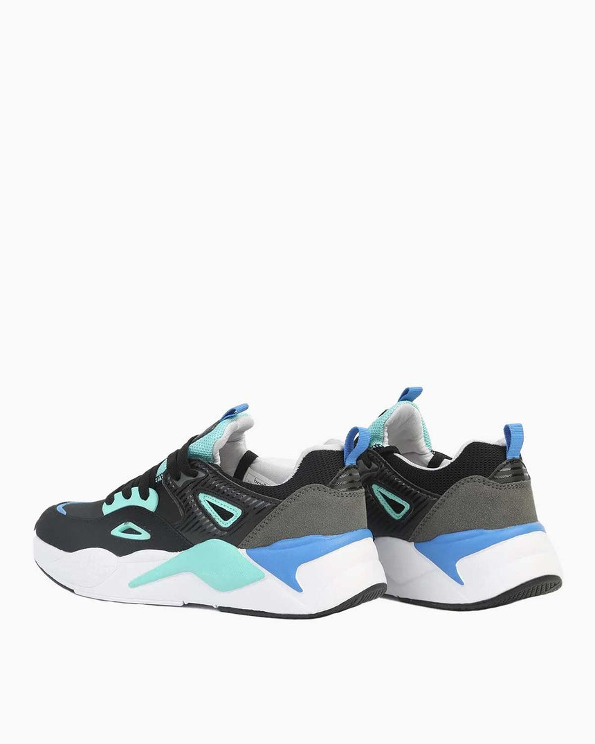 Benetton Logolu Sneaker Siyah - Beyaz