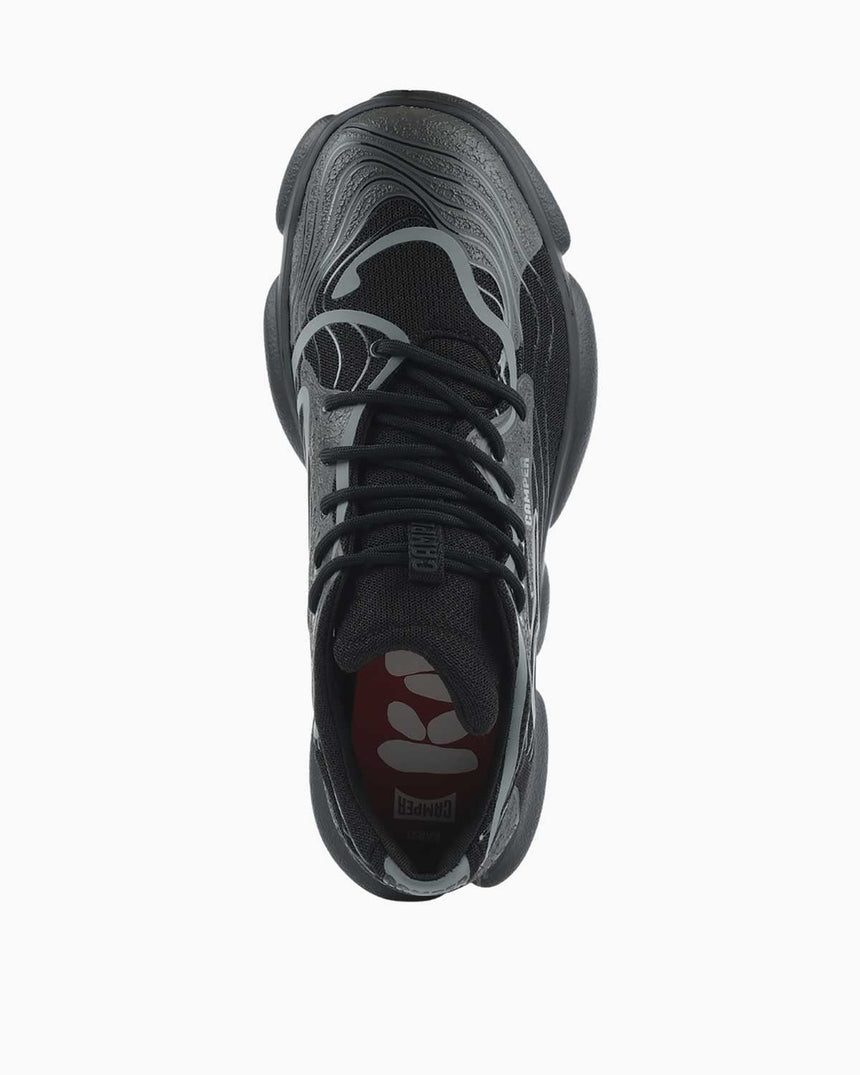 Camper Karst Bağcıklı Sneaker Siyah