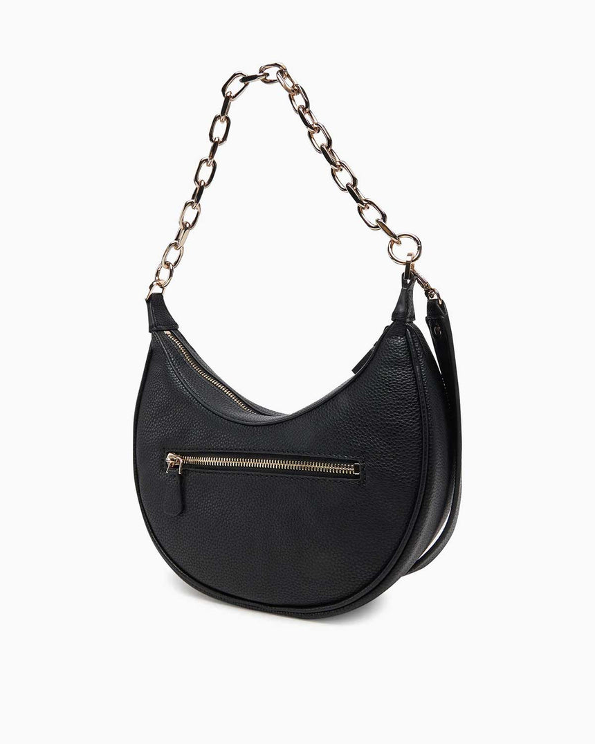 Guess Circe Hobo Zincir Detaylı Omuz Çantası Black