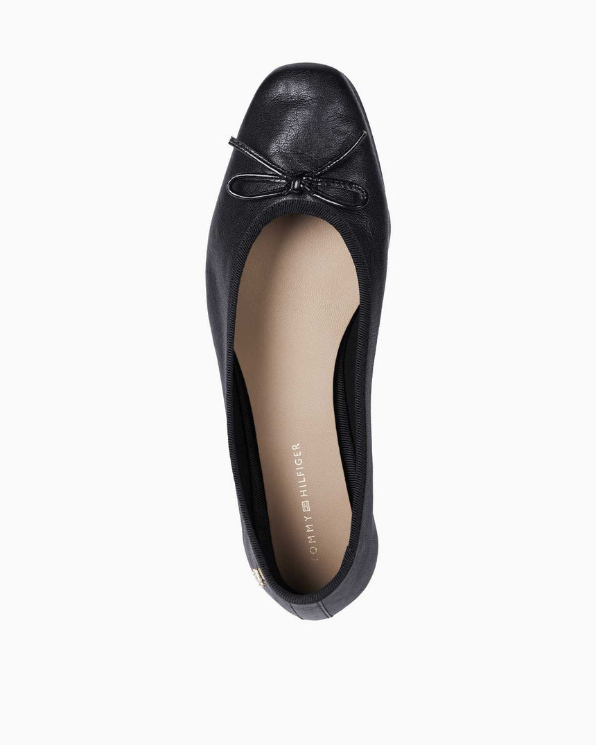 Tommy Hilfiger Soft Ballerina Ayakkabı Black