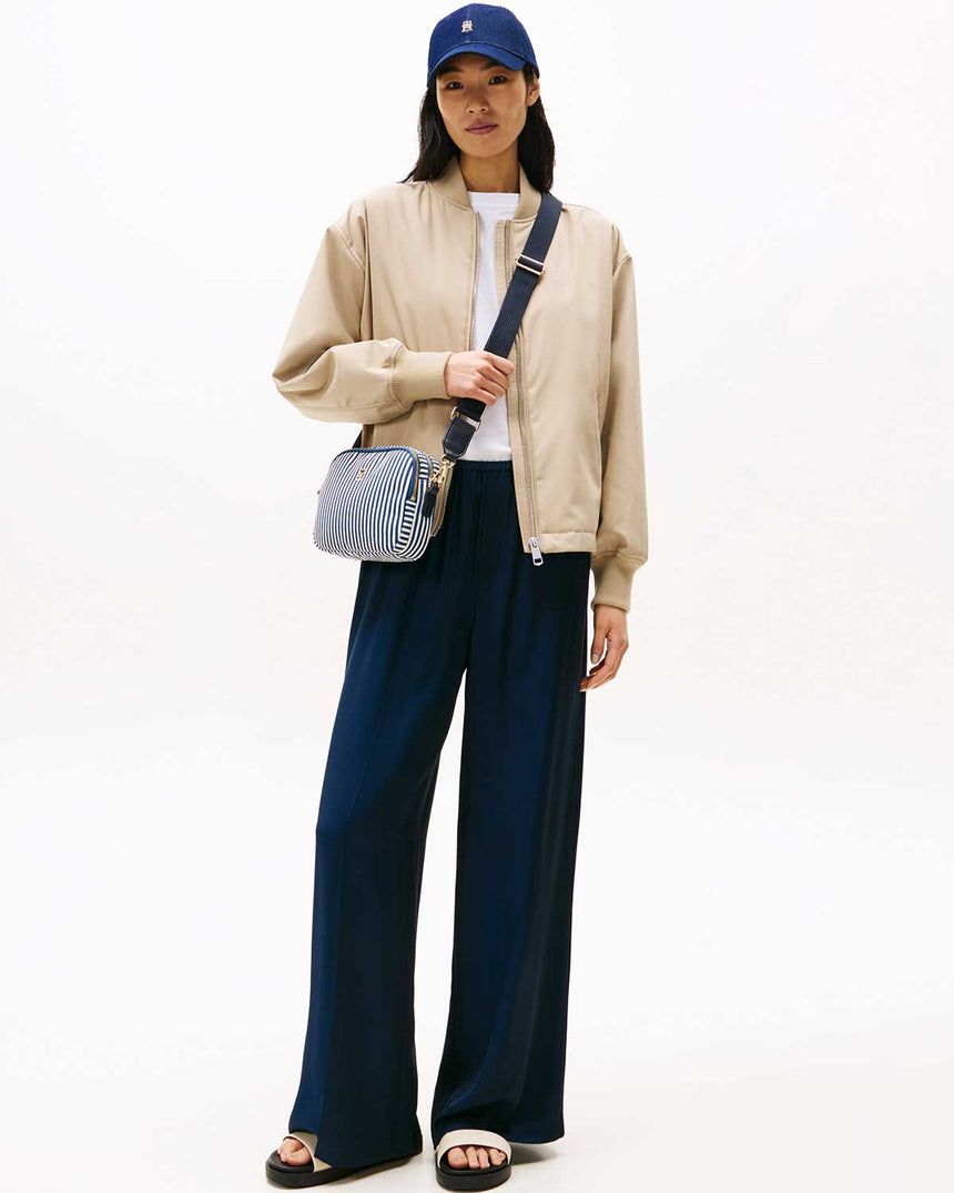 Tommy Hilfiger Poppy Summer Camera Bag Space Blue Stripes