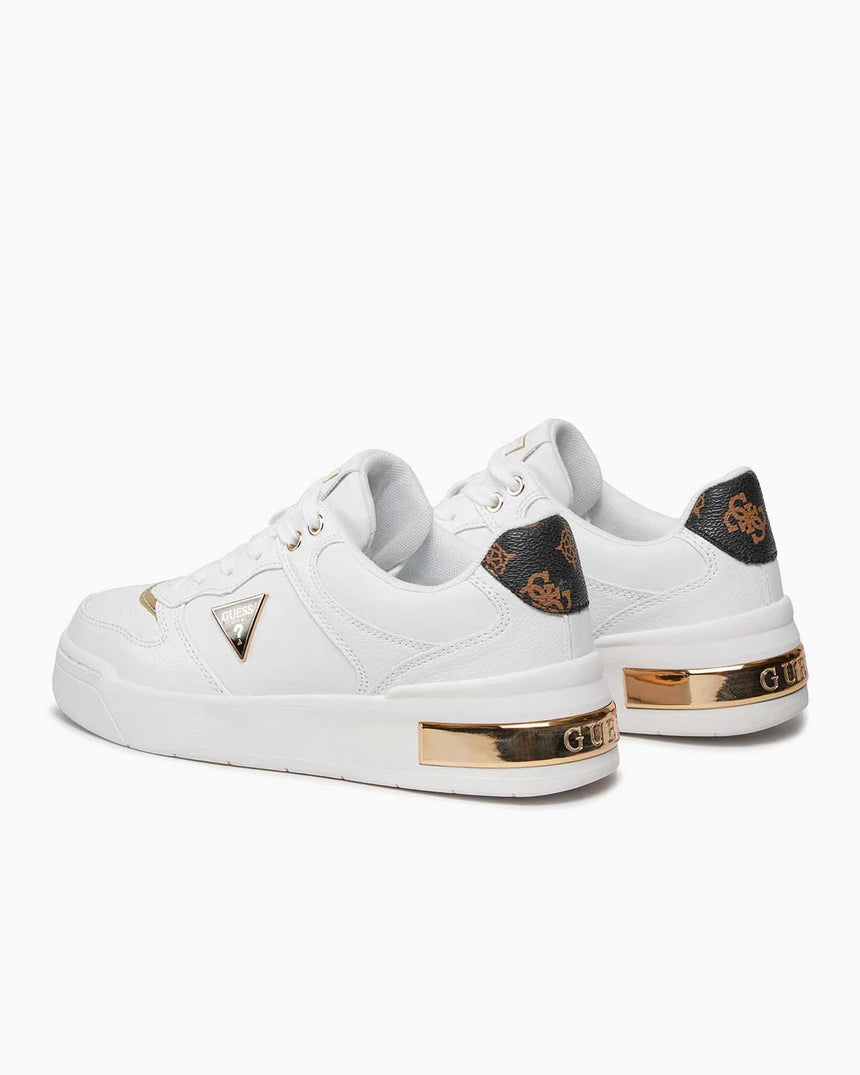 Guess Clarkz Logolu Sneaker White