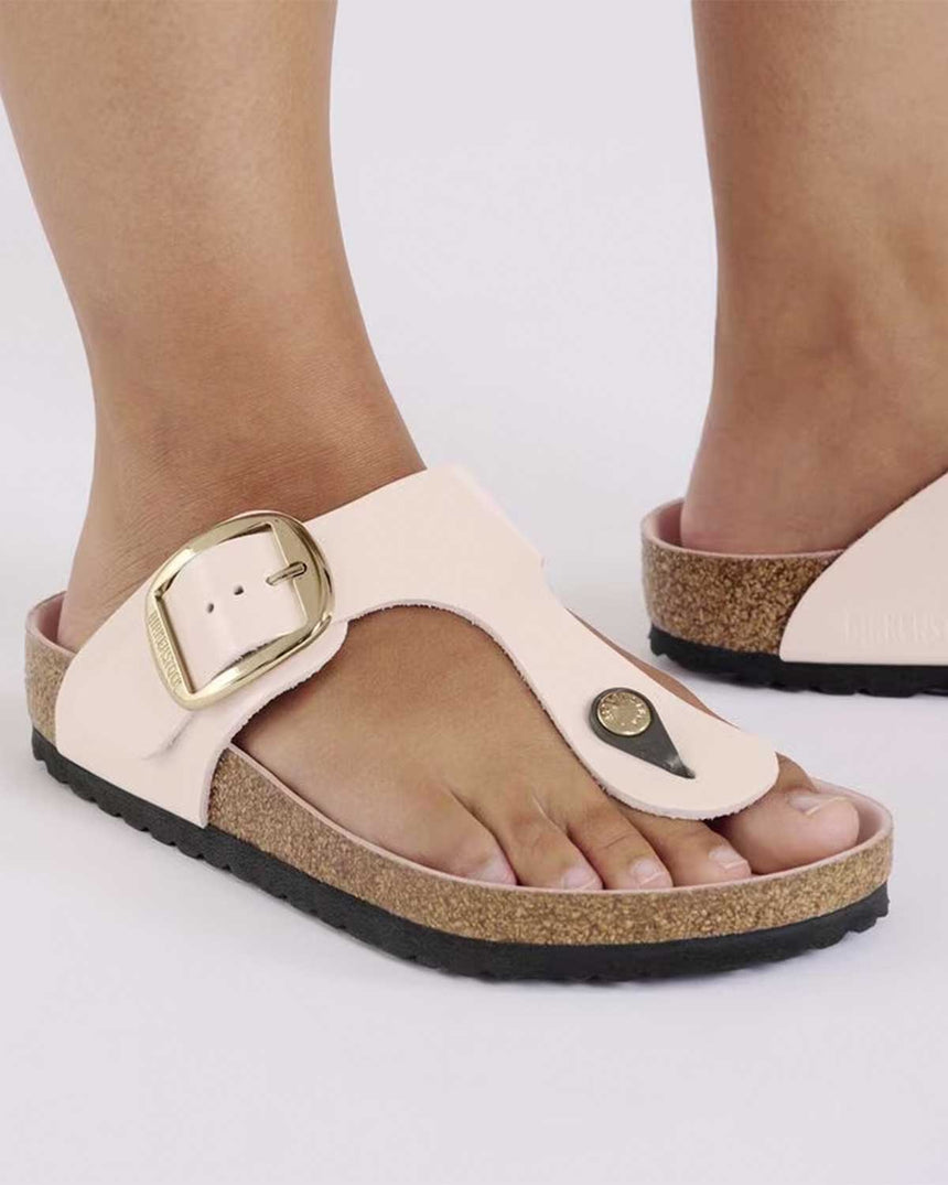 Birkenstock Gizeh Big Buckle Nl High Shine Terlik Light Rose