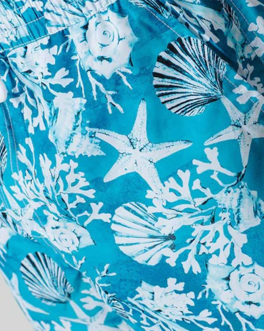 Guess Swimtrunk Medium Board Şort Azure Seafloor