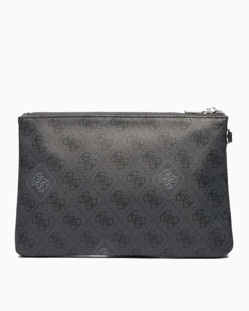 Guess Bath Milano Erkek Makyaj Torbası Çantası Black/White