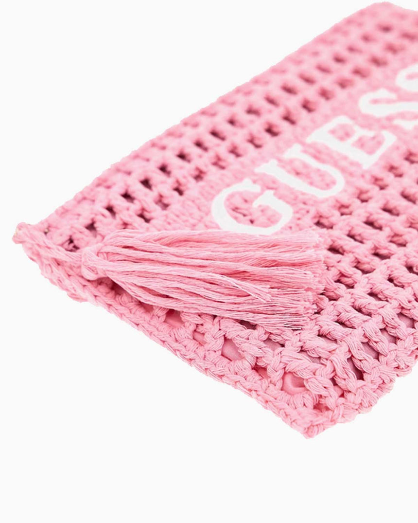 Guess Pochette Accessories Portföy Çanta Jelly Pink