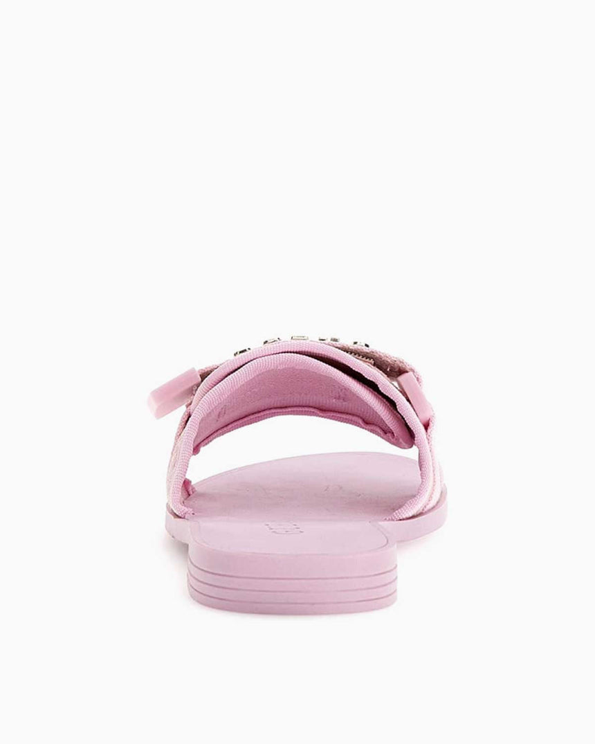 Guess Elyze4 Logolu Terlik Pink