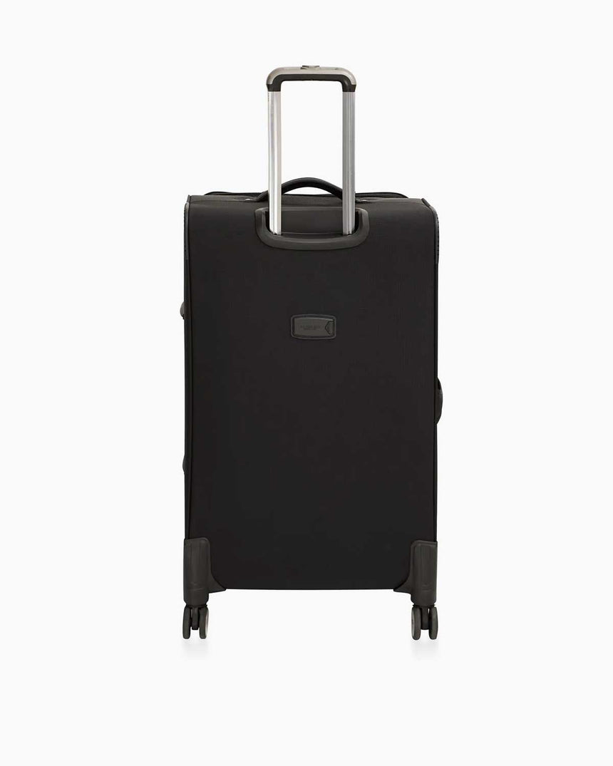 Us Polo Assn Büyük Boy Kumaş Valiz Siyah