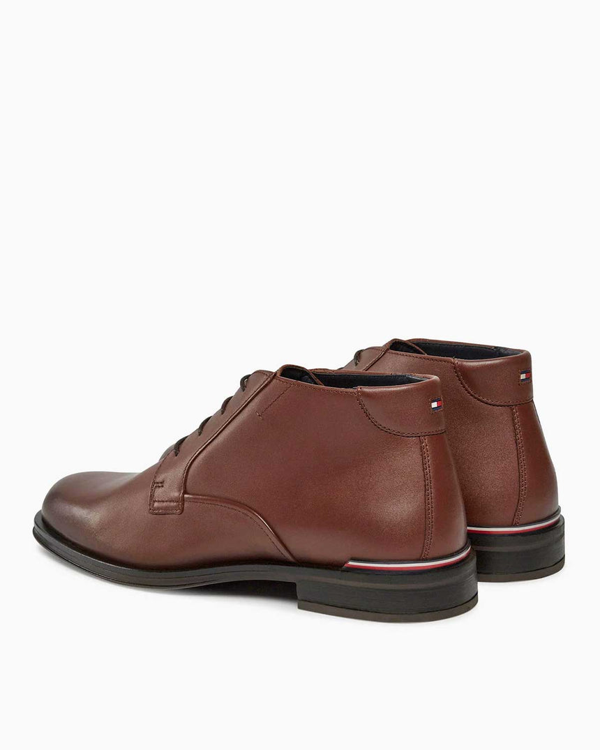 Tommy Hilfiger Core Rwb Classic Low Boots Winter Cognac