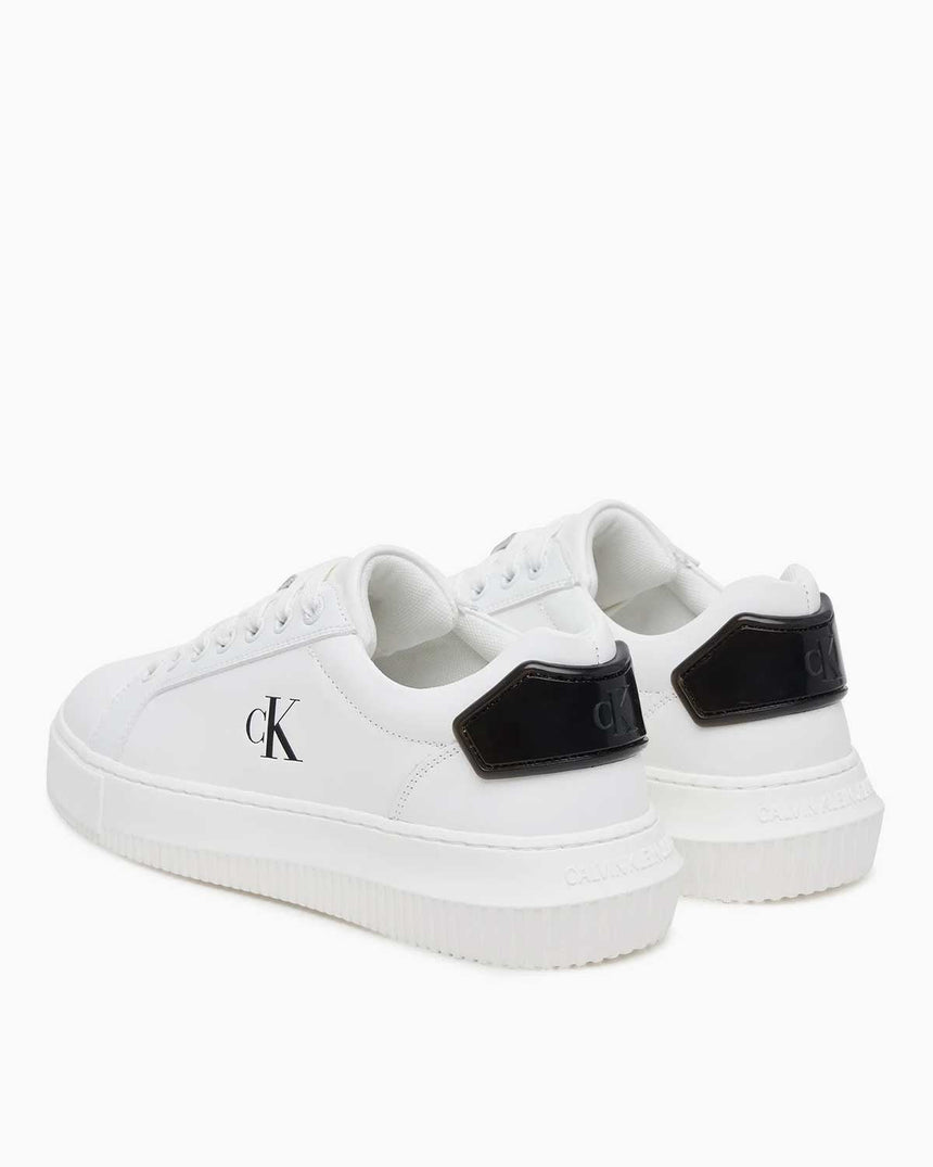 Calvin Klein Malmo Kalın Taban Kadın Sneaker Bright White/Black