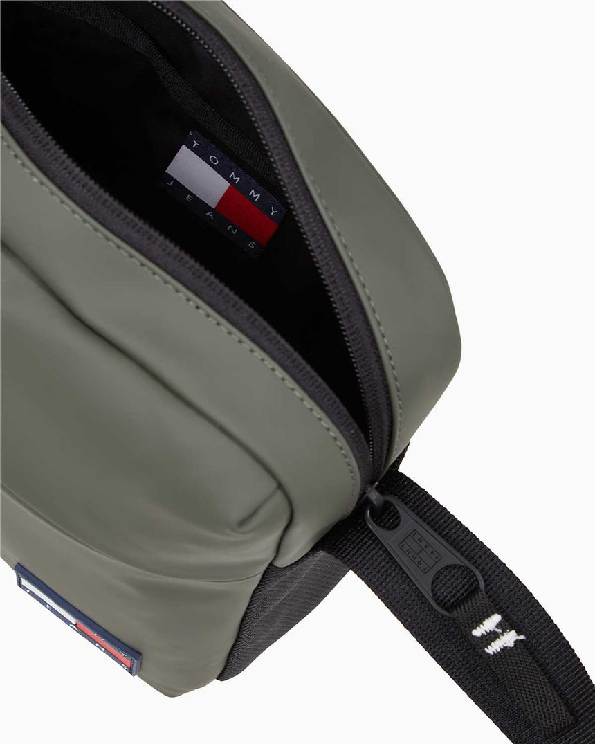 Tommy Hilfiger Tjm Daily Reporter Çapraz Askılı Çanta Pewter Green