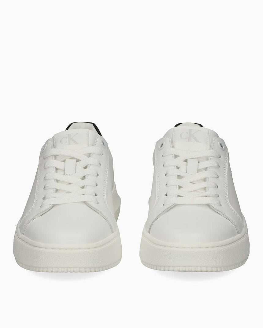 Calvin Klein Malmo Kısa Kalın Taban Kadın Sneaker Bright White/Black
